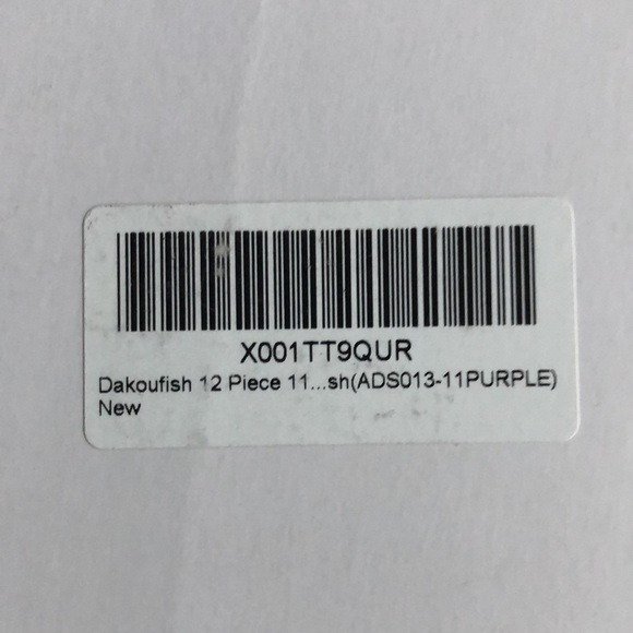 Lot of 7 NEW boxes of 11” Dakoufish Reusable Tumbler Straws w/Cleaner Brush - Picture 12 of 13